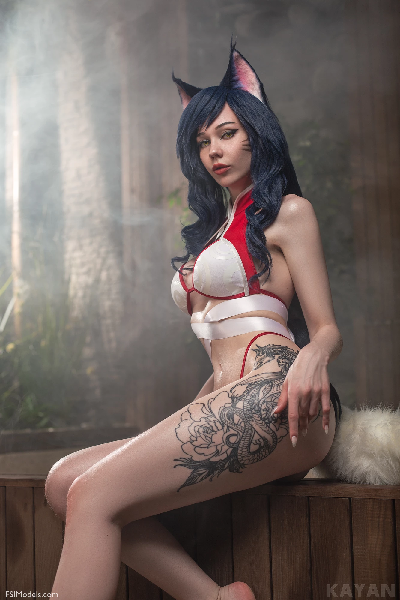 Kaya nilson - ahri lingerie sexy cosplay photos kaya nilson ahri lingerie sexy cosplay photos 007 - FSI Models