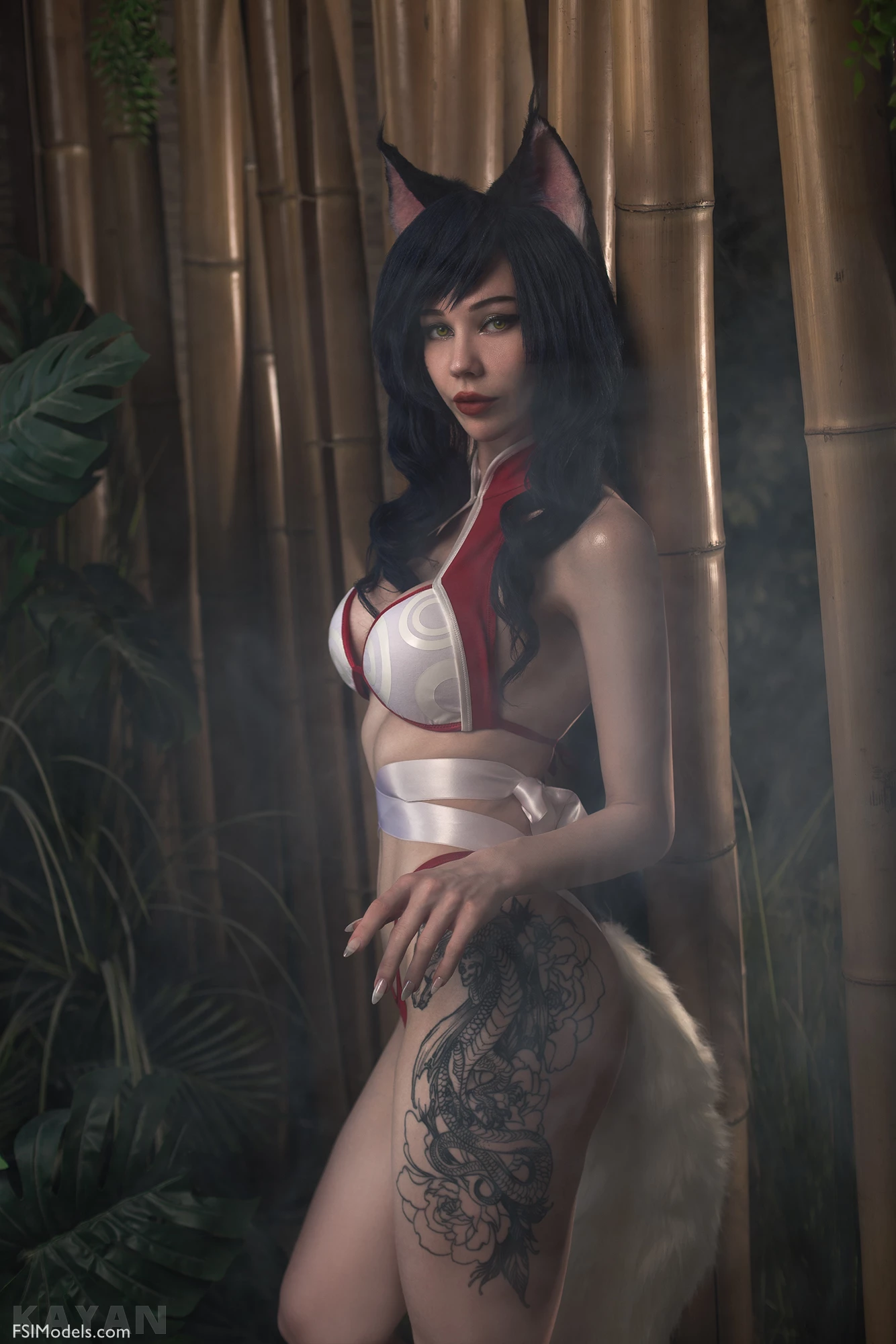 Kaya nilson - ahri lingerie sexy cosplay photos kaya nilson ahri lingerie sexy cosplay photos 030 - FSI Models