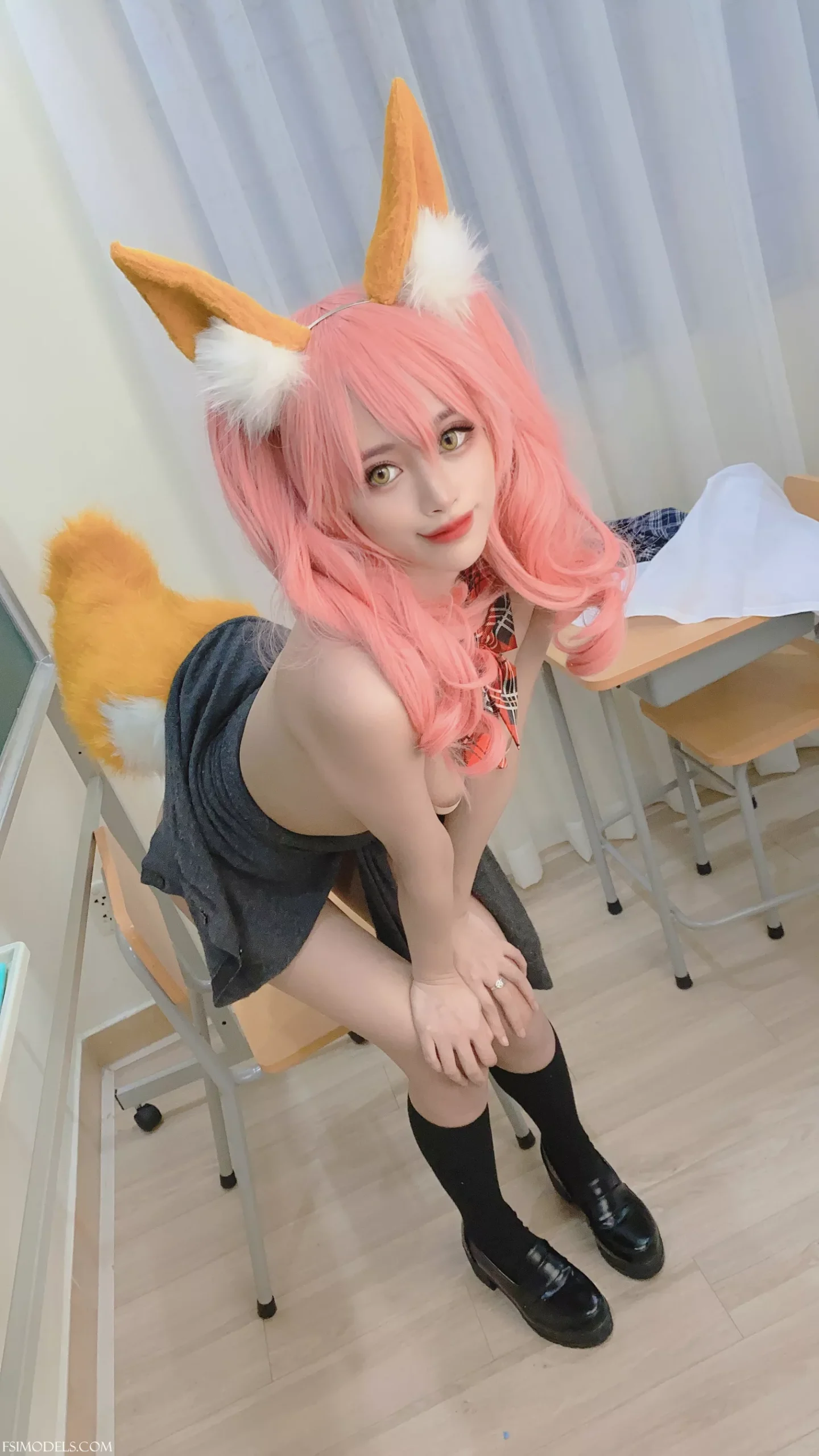 byoru tamamo seifuku cosplay photos 050 scaled - FSI Models