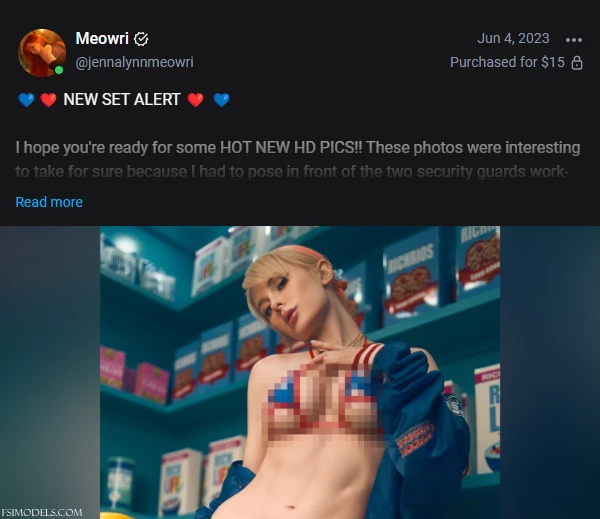jenna lynn meowri onlyfans american bikini cosplay photos 008 - FSI Models