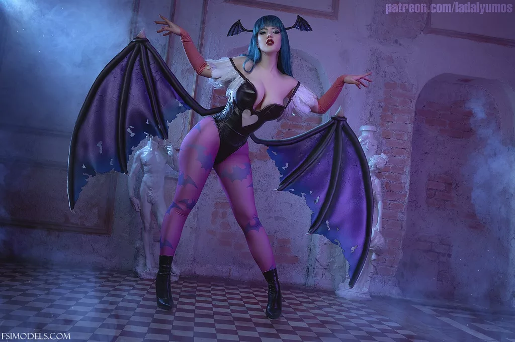 Lada lyumos - morrigan cosplay photos lada lyumos morrigan cosplay photos 008 - FSI Models