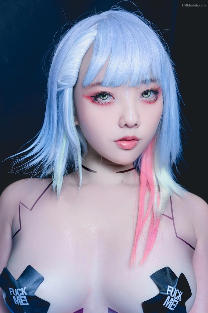 Messie huang - lucy lingerie (cyberpunk edgerunners) cosplay set photos messie huang lucy lingerie cyberpunk edgerunners cosplay set photos 020 - FSI Models