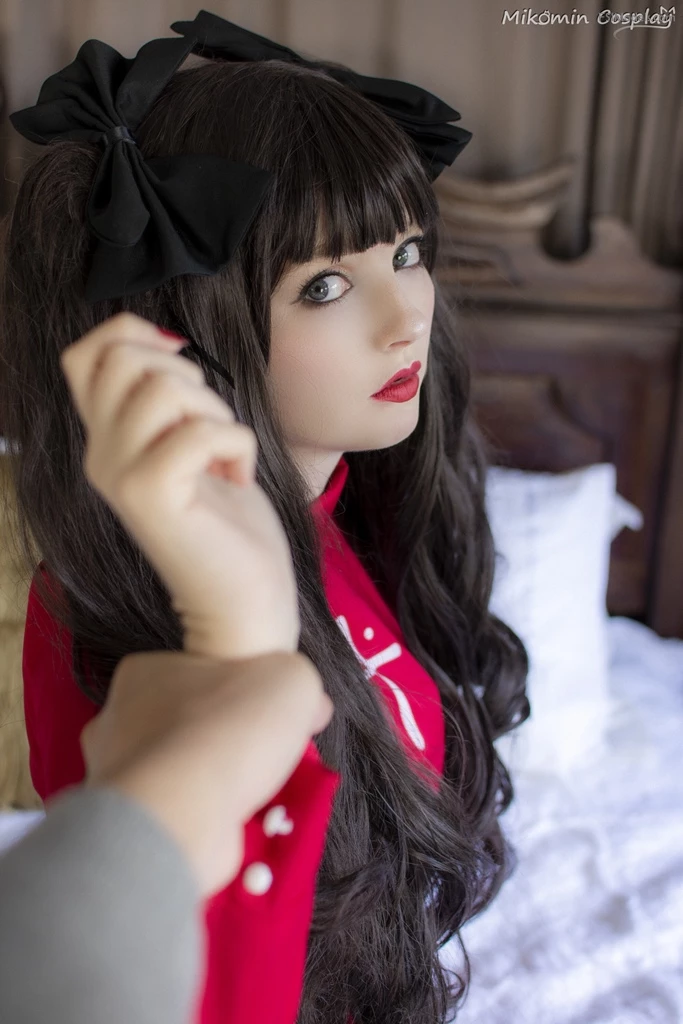 Mikomin - rin tohsaka cosplay set photos mikomin rin tohsaka cosplay set photos 002 - FSI Models