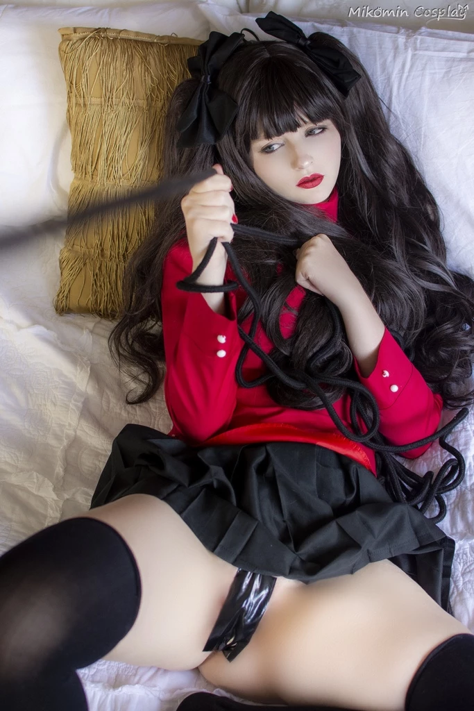 Mikomin - rin tohsaka cosplay set photos mikomin rin tohsaka cosplay set photos 003 - FSI Models