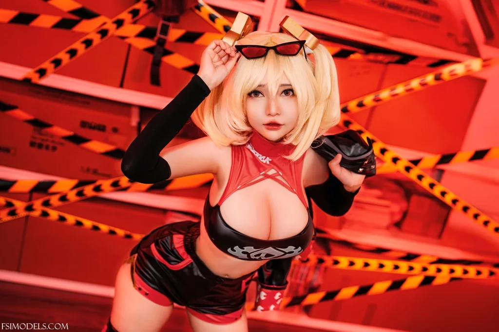 Potato godzilla - burnice cosplay photos potato godzilla burnice cosplay photos 014 - FSI Models