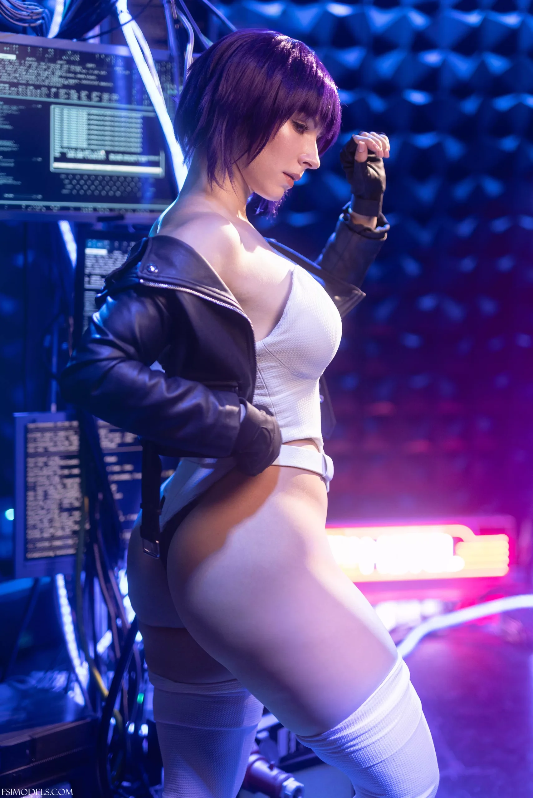 Enji night motoko kusanagi nude cosplay set enji night motoko kusanagi nude cosplay set 034 scaled - FSI Models