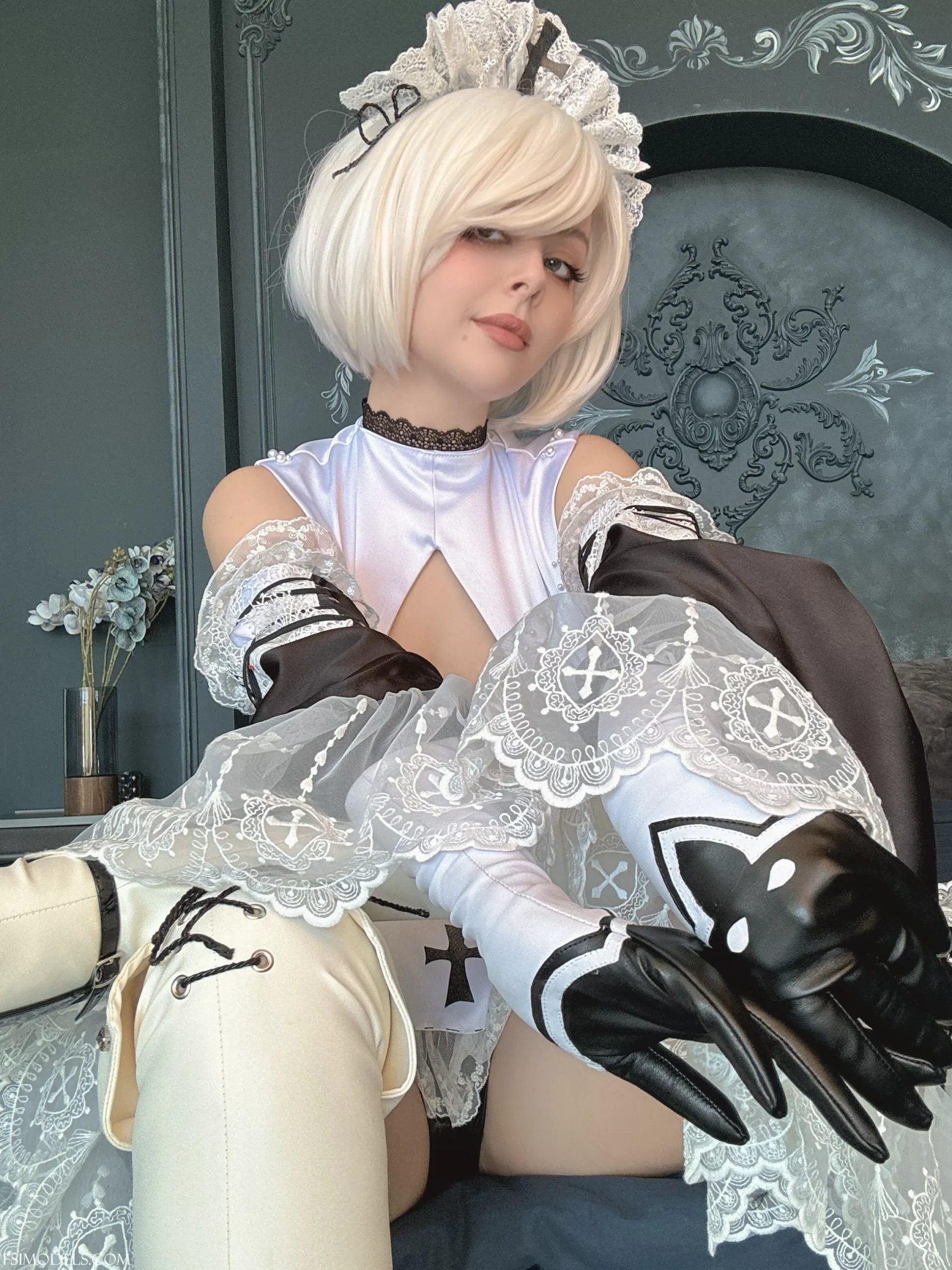 Helly valentine gothic maid 2b nude cosplay part 1 helly valentine gothic maid 2b nude cosplay part 1 014 scaled - FSI Models