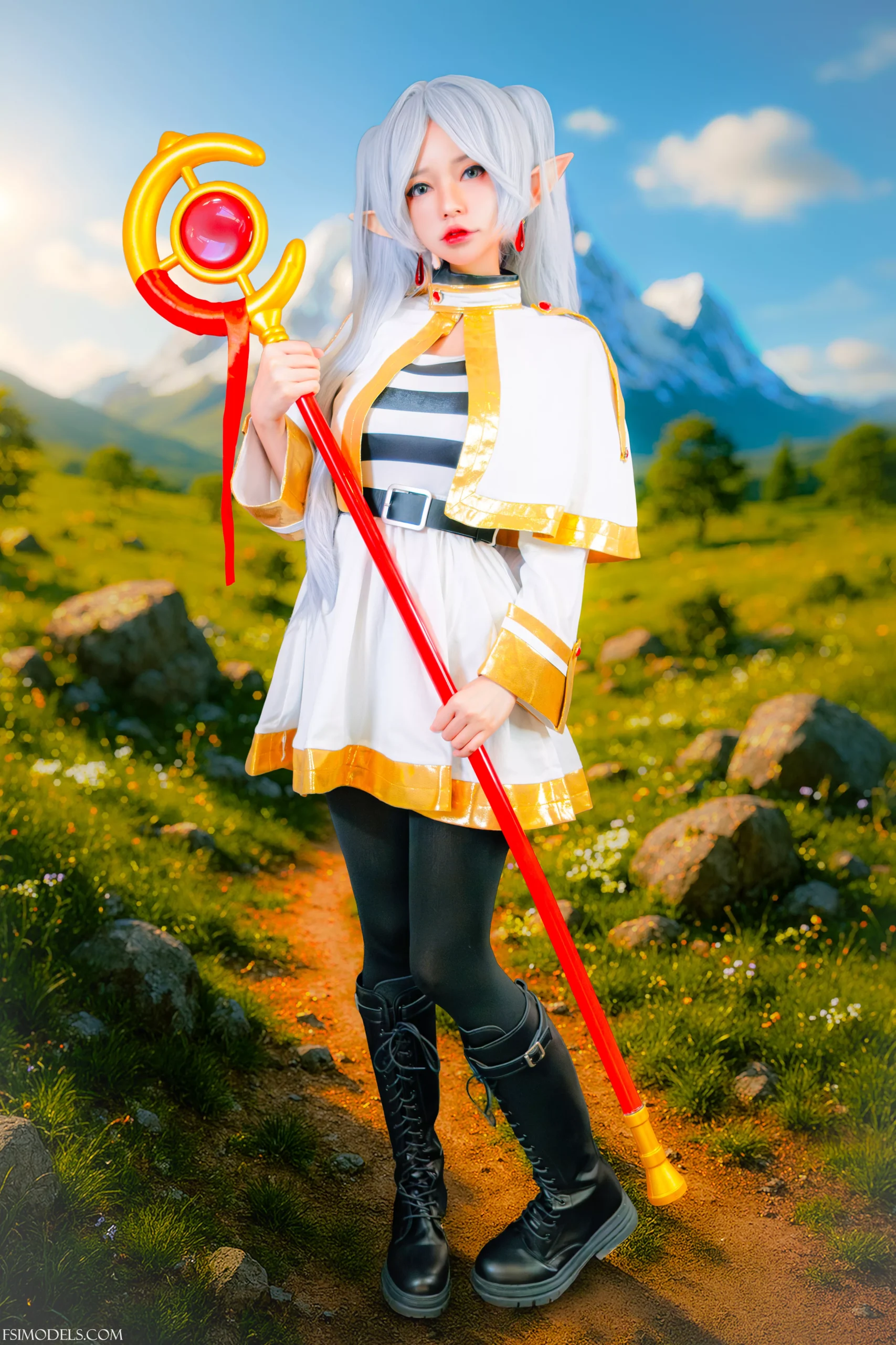 Potato godzilla nude frieren the mage cosplay photos potato godzilla nude frieren the mage cosplay photos 001 scaled - FSI Models